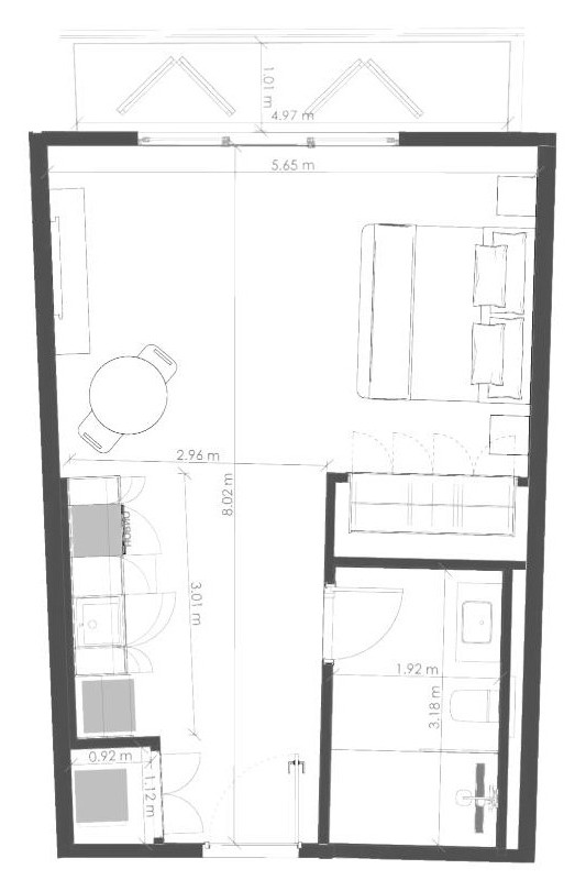 Plano tipología T05